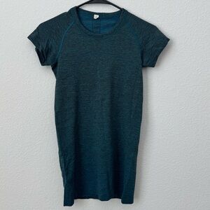 Lululemon swiftly Dark Teal Short Sleeve Tee